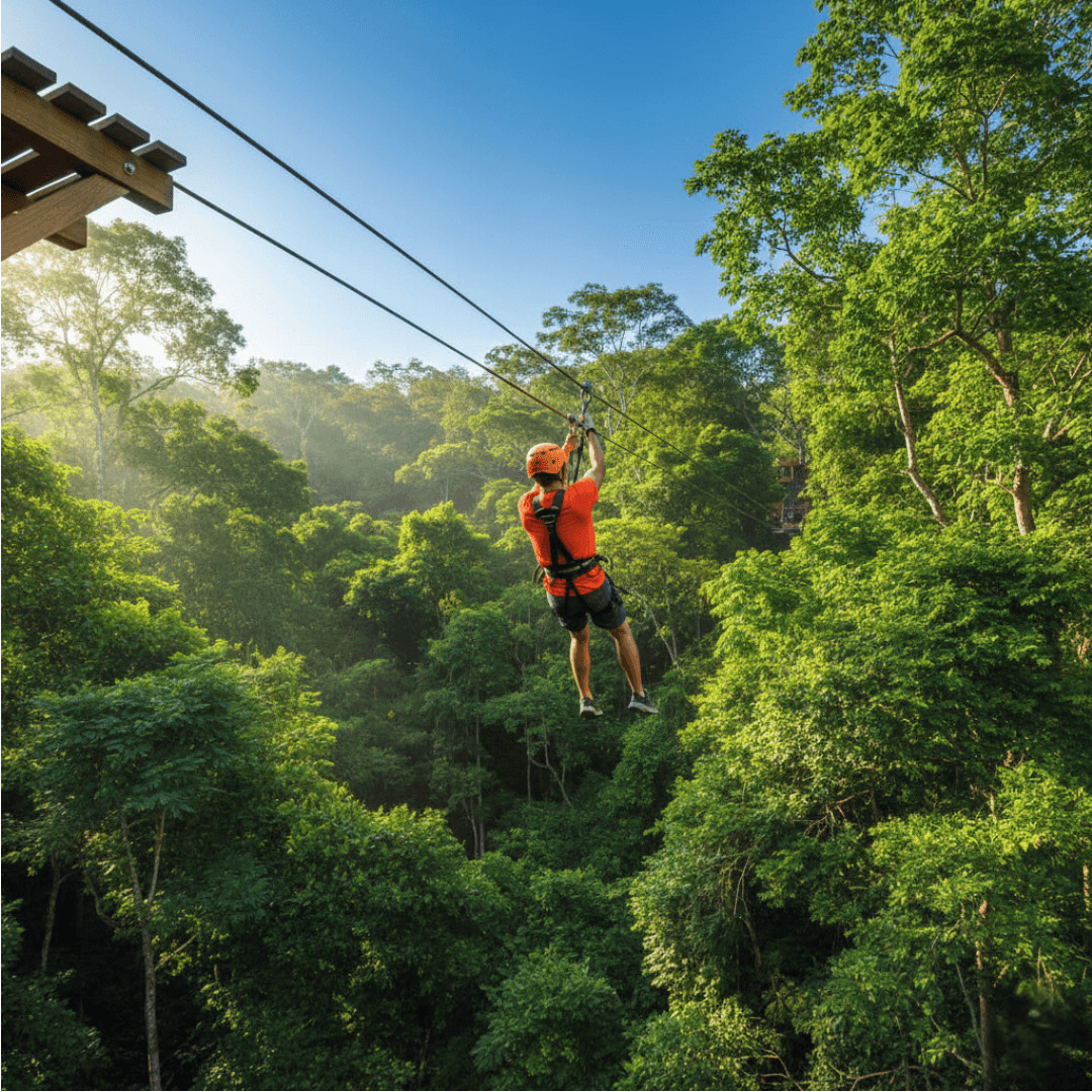 tyrolienne martinique